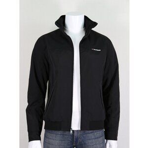 NWT Tommy Hilfiger Men's Windbreaker Yacht Jacket Water Resistant Black $139
